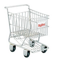 Mini Shopping Cart (Chrome Plated)